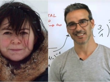Los profesores Maggie MacDonnell y David Calle Los profesores Maggie MacDonnell y David Calle