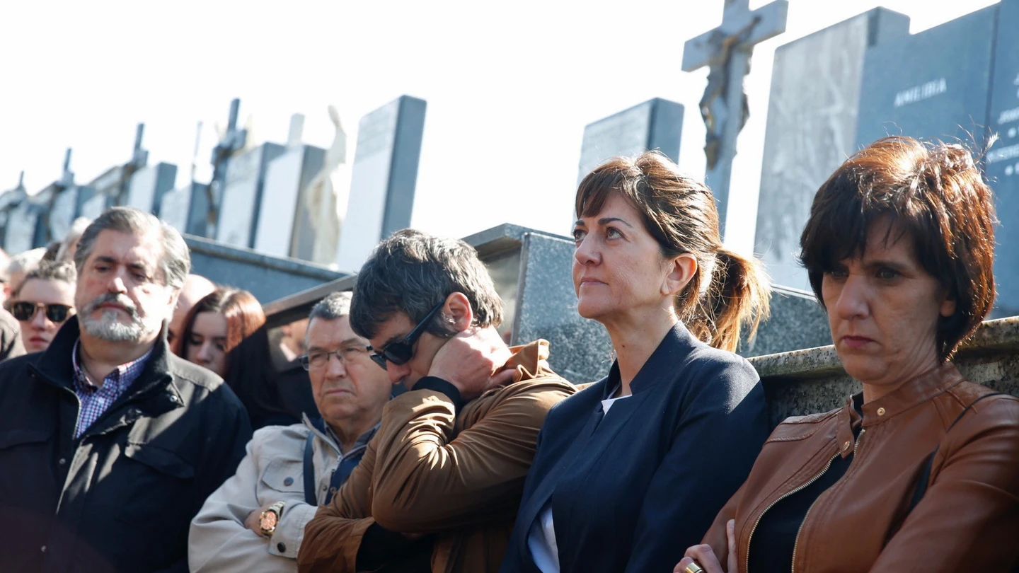 Los dirigentes del El PSE-EE, Idoia Mendia y Jesús Eguiguren Los dirigentes del El PSE-EE, Idoia Mendia y Jesús Eguiguren