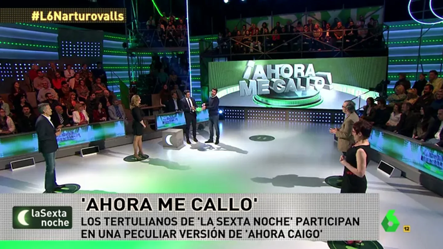 Ahora me callo, en laSexta Noche Ahora me callo, en laSexta Noche