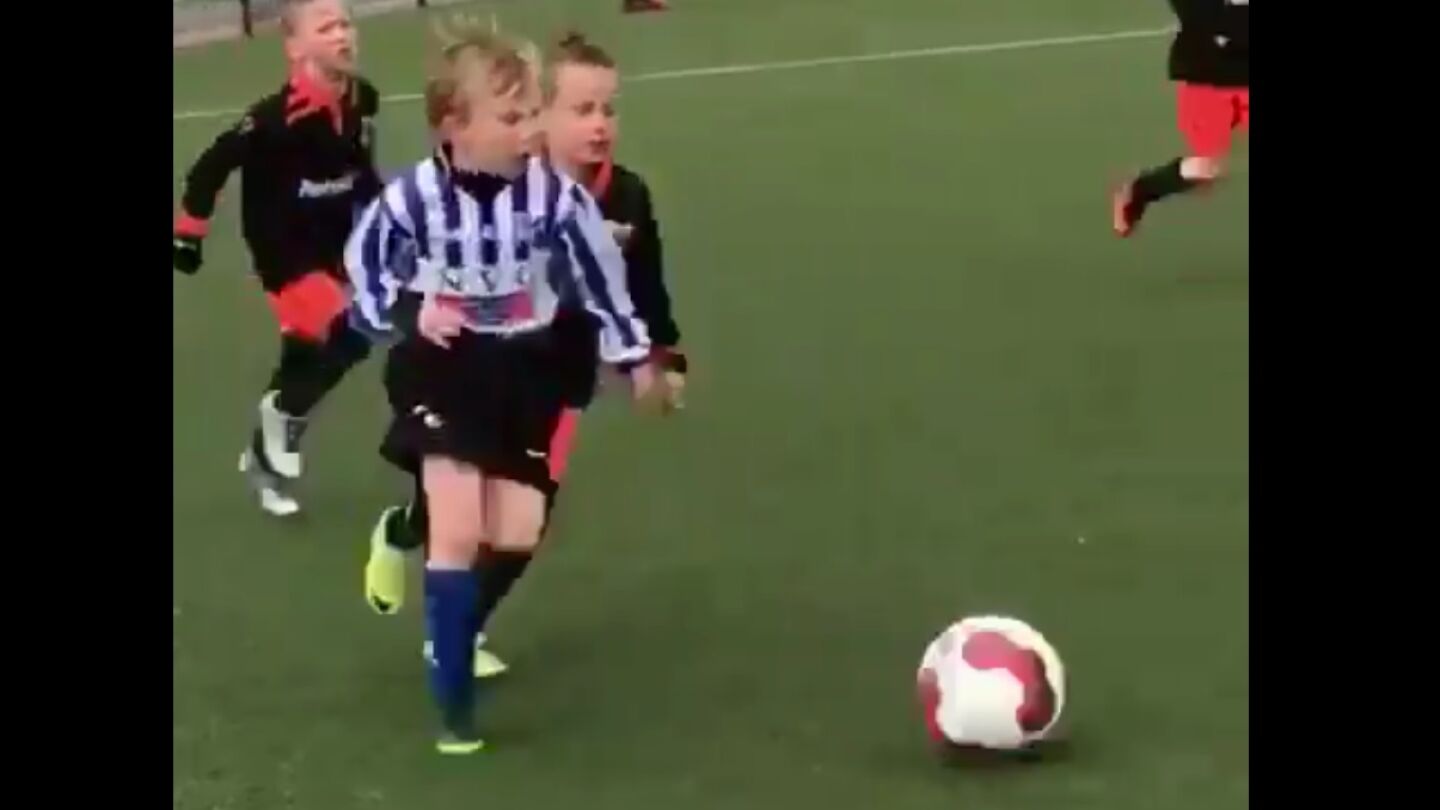 El hijo de Dirk Kuyt