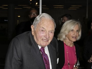 David Rockefeller, influyente filántropo y nieto del fundador de la dinastía Rockefeller David Rockefeller, influyente filántropo y nieto del fundador de la dinastía Rockefeller