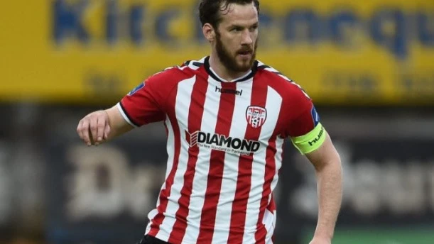Ryan McBride, el hasta ahora capitán del Derry City