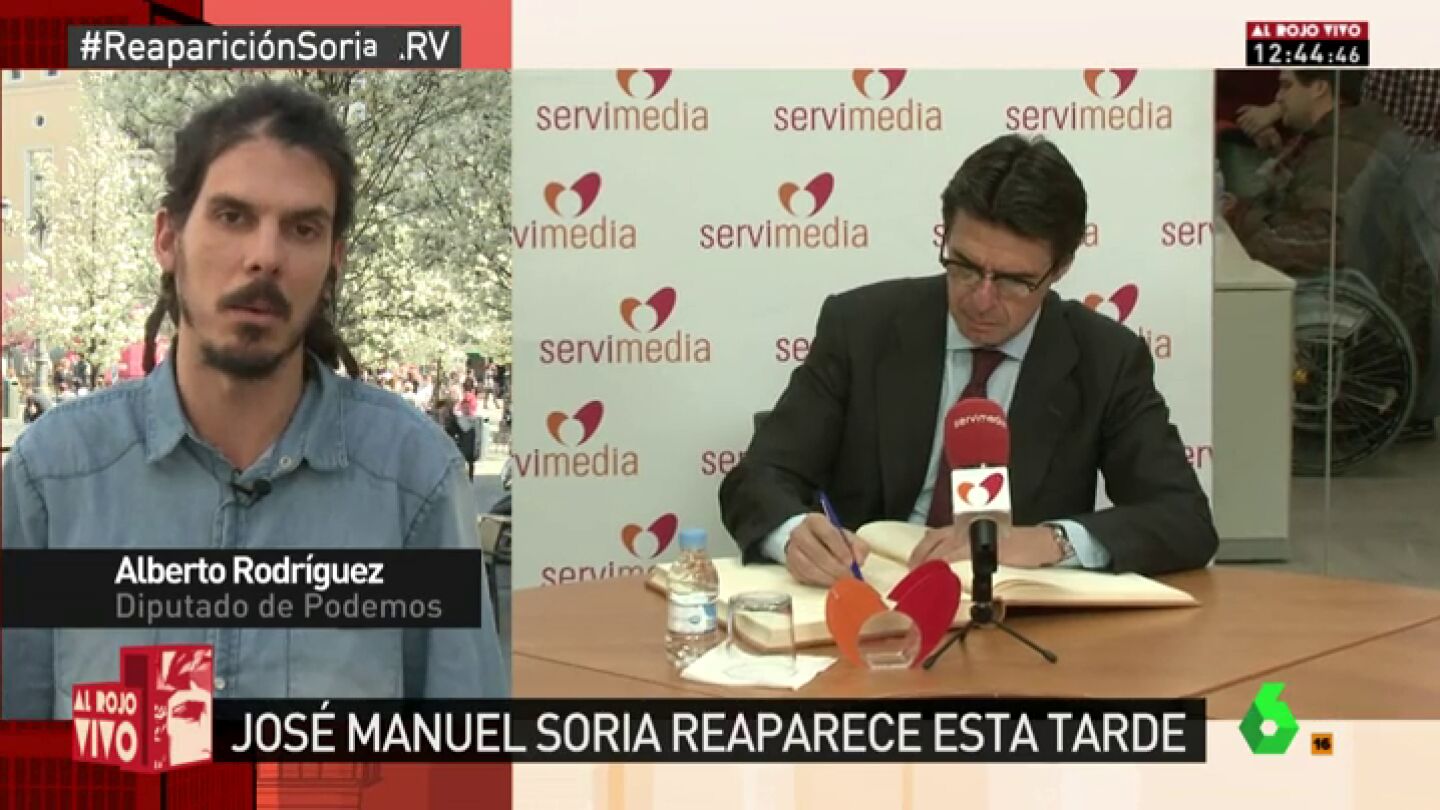 Alberto Rodr&iacute;guez, diputado de Podemos