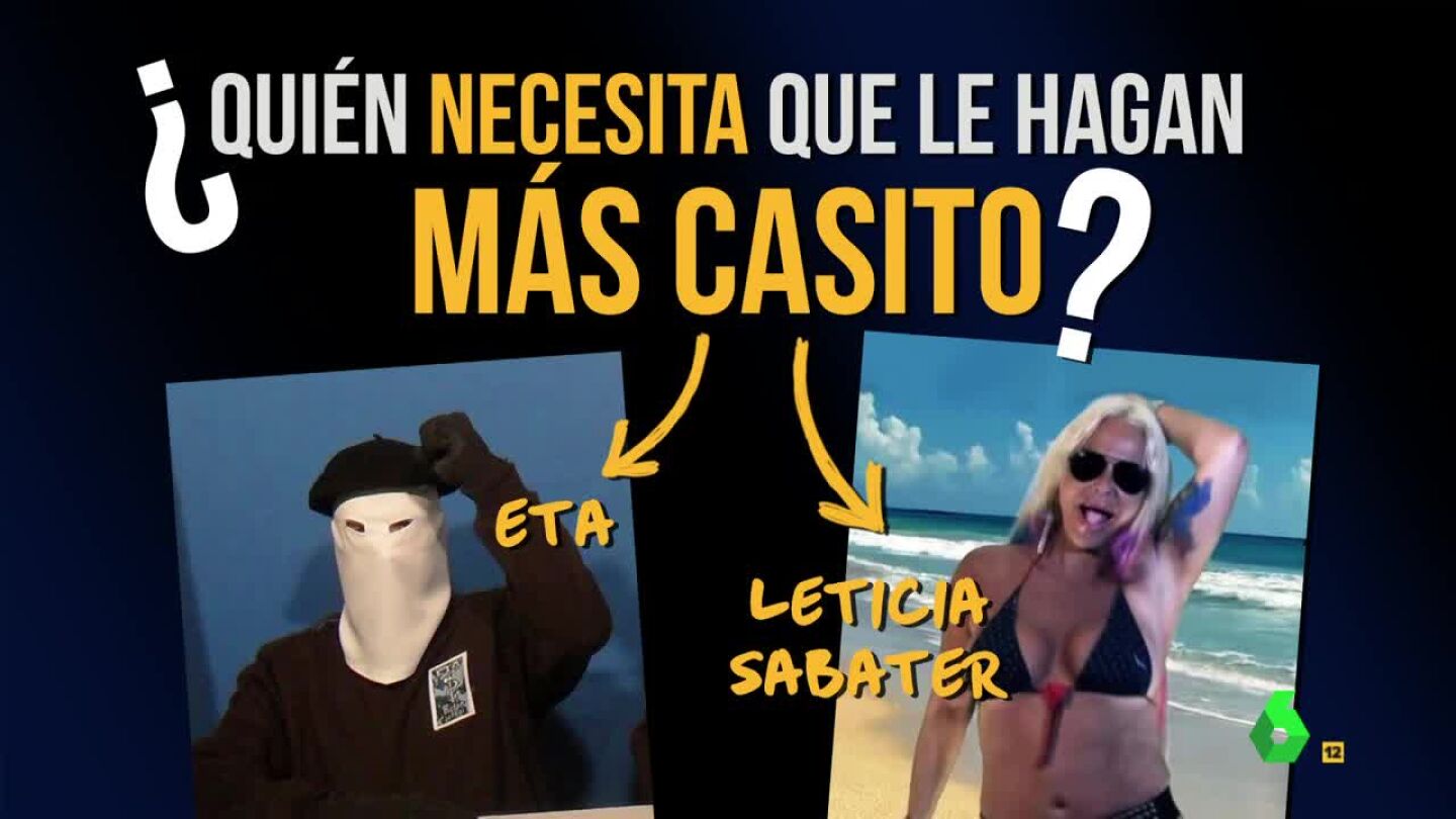 ETA y Leticia Sabater