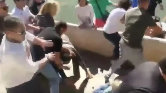 Pelea de padres en un partido en Mallorca Pelea de padres en un partido en Mallorca