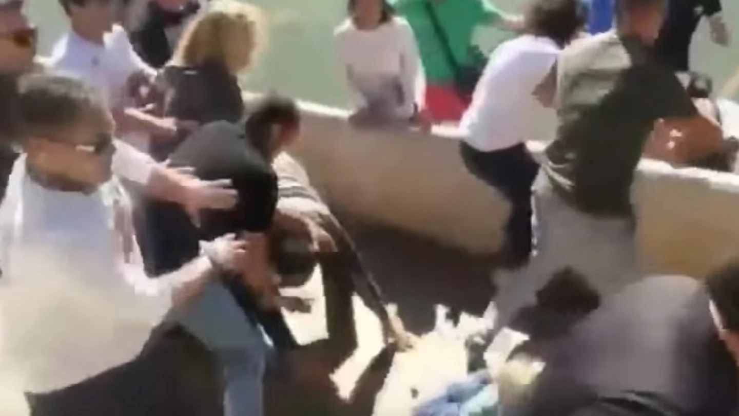 Pelea de padres en un partido en Mallorca Pelea de padres en un partido en Mallorca