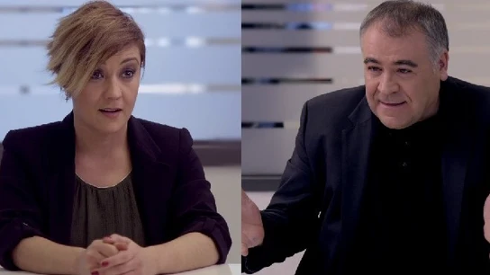 Cristina Pardo y Antonio García Ferreras Cristina Pardo y Antonio García Ferreras