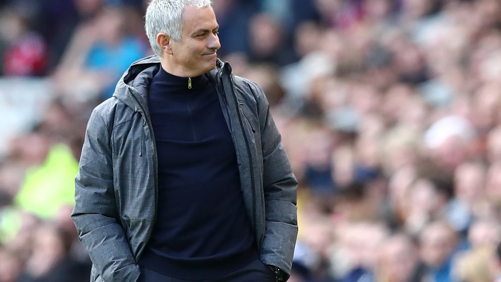 Jos&eacute; Mourinho, durante un partido