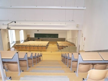Aula de la Facultad de Comercio de Málaga Aula de la Facultad de Comercio de Málaga