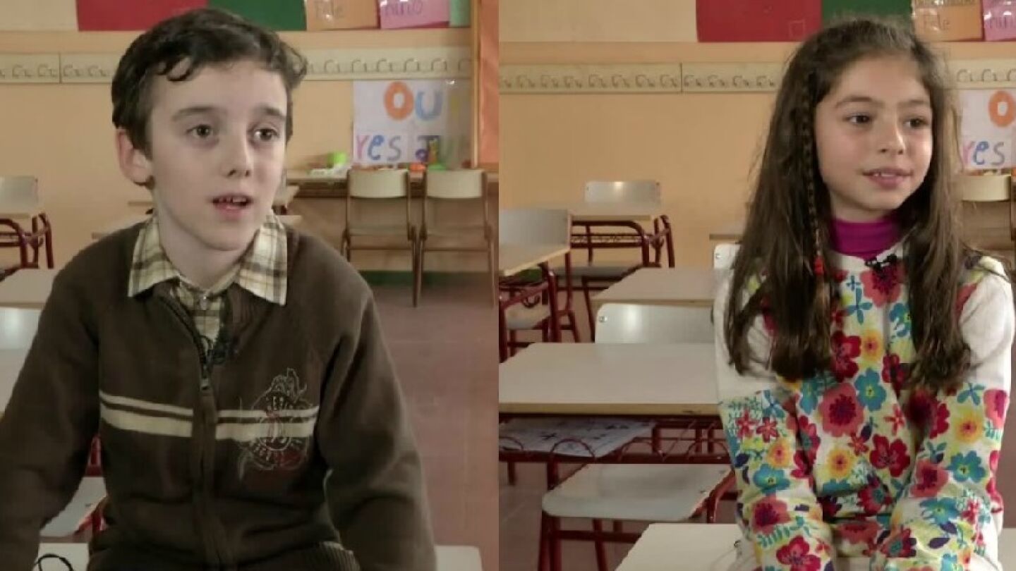 Ni&ntilde;os en El Intermedio