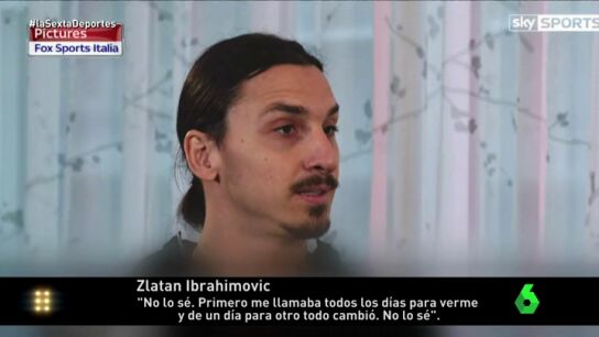 Frame 16.561665 de: Ibrahimovic vuelve a la carga contra Guardiola: "Me llamaba todos los d&iacute;as y de un d&iacute;a para otro, todo cambi&oacute;"