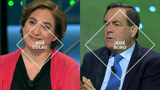 José Bono y Ada Colau visitan laSexta Noche José Bono y Ada Colau visitan laSexta Noche