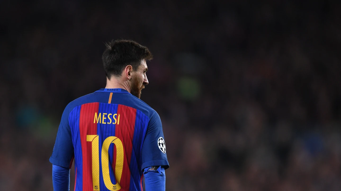 Leo Messi, durante un partido con el Barcelona Leo Messi, durante un partido con el Barcelona