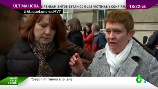 Frame 8.200878 de: Testigos directos del atentado en Londres: "Hab&iacute;a unos diez cuerpos desplomados literalmente en el puente"