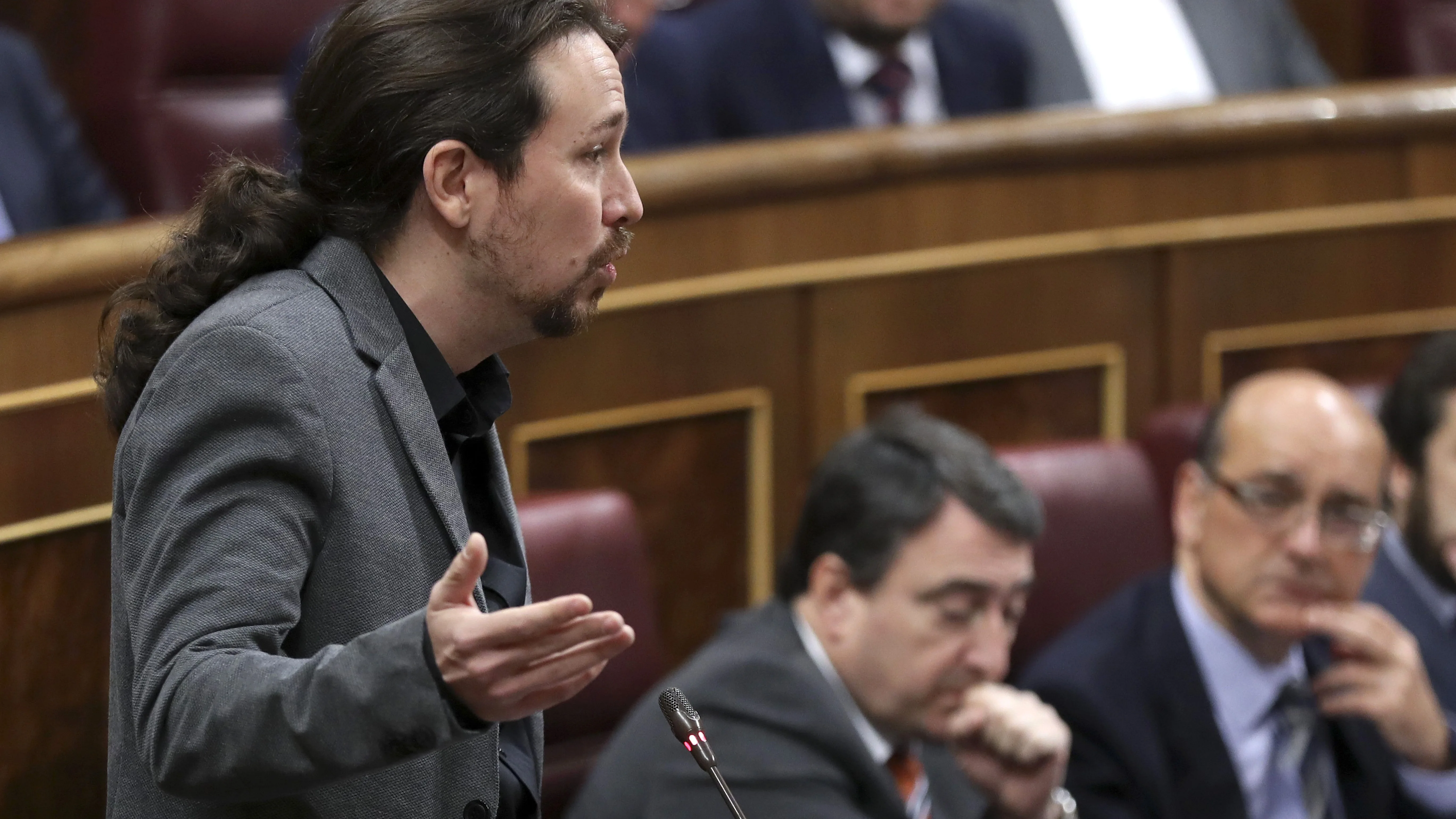 El secretario general de Podemos, Pablo Iglesias El secretario general de Podemos, Pablo Iglesias