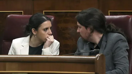 Pablo Iglesias e Irene Montero Pablo Iglesias e Irene Montero