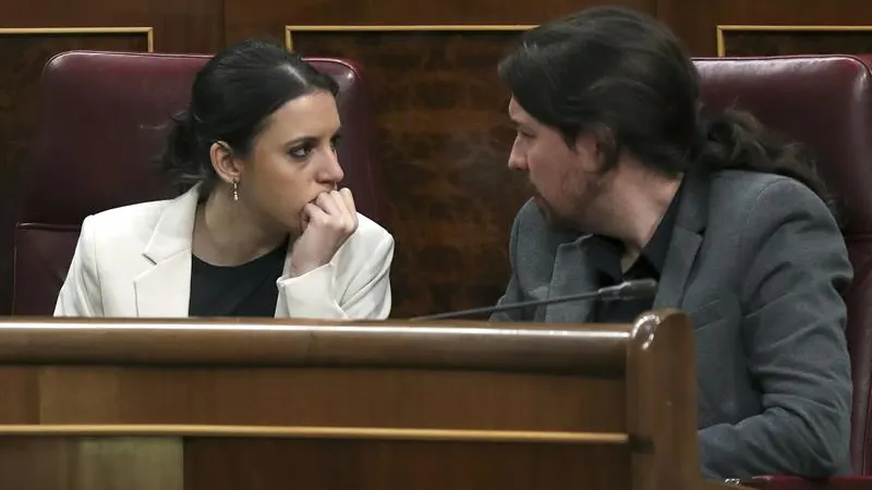 Pablo Iglesias e Irene Montero