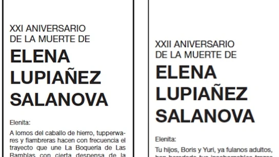 Esquela Elena Lupiañez Esquela Elena Lupiañez