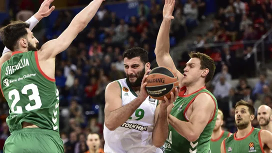 Baskonia - Panathinaikos, en Euroliga Baskonia - Panathinaikos, en Euroliga