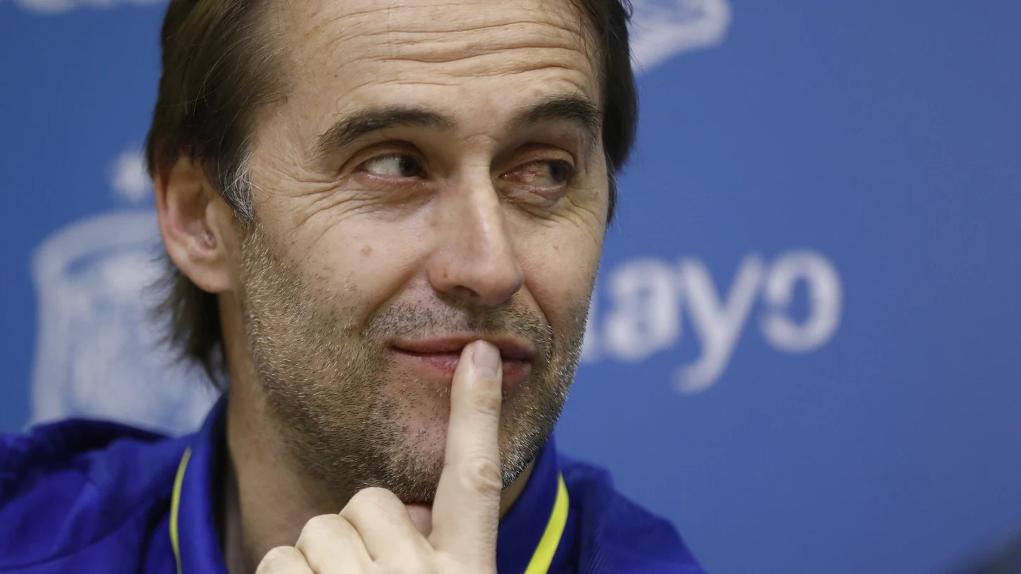 Julen Lopetegui, seleccionador nacional Julen Lopetegui, seleccionador nacional
