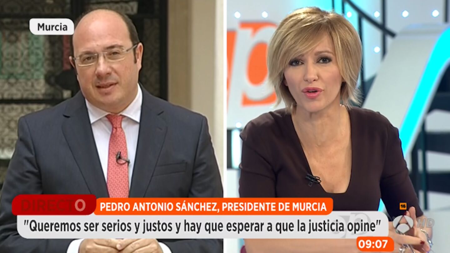 El presidente de Murcia, Pedro Antonio S&aacute;nchez. 