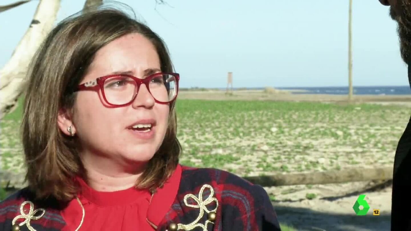 La alcaldesa de Palomares, Mar&iacute;a Isabel Alarc&oacute;n
