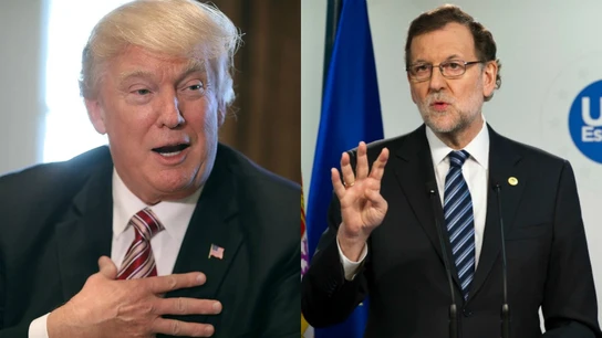 Donald Trump y Mariano Rajoy Donald Trump y Mariano Rajoy