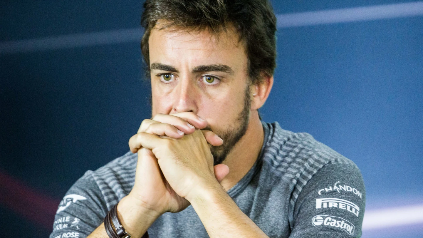 Fernando Alonso, en rueda de prensa Fernando Alonso, en rueda de prensa