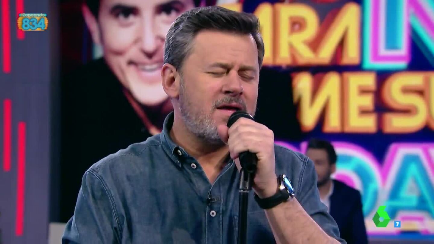 Miki Nadal 'canta' en Zapeando