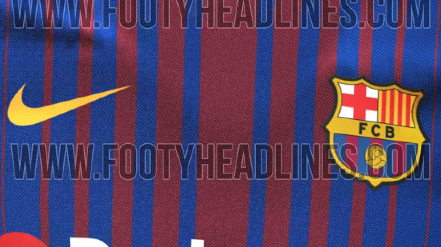 La nueva camiseta del Barcelona para la temporada 2017/2018