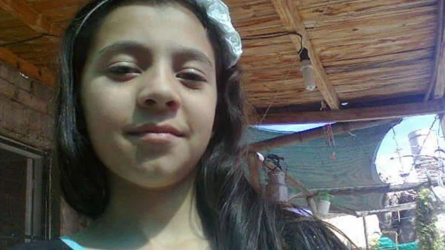 La joven Florencia, de 12 años La joven Florencia, de 12 años