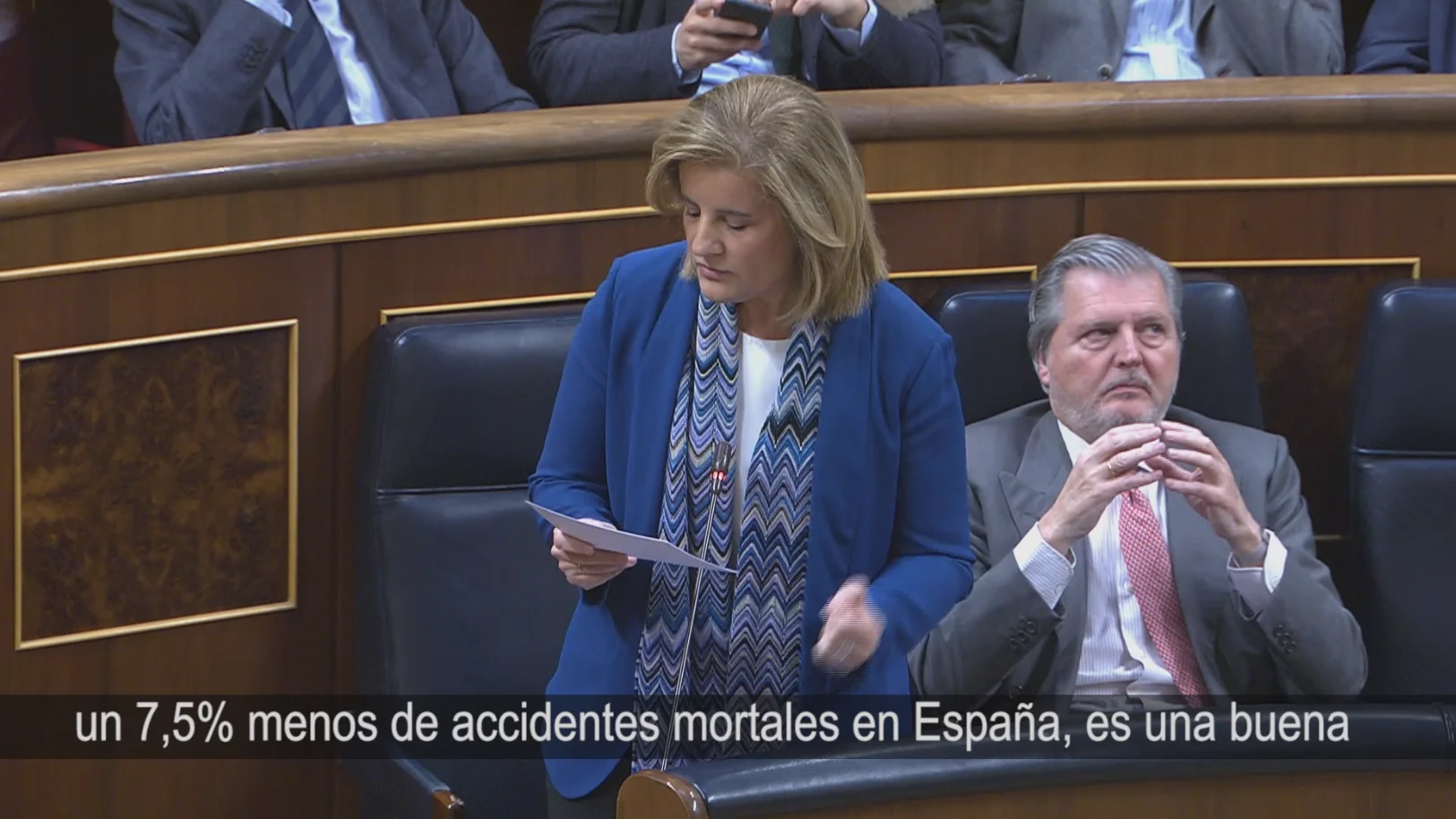 La ministra de Empleo y Seguridad Social, Fátima Báñez. La ministra de Empleo y Seguridad Social, Fátima Báñez.