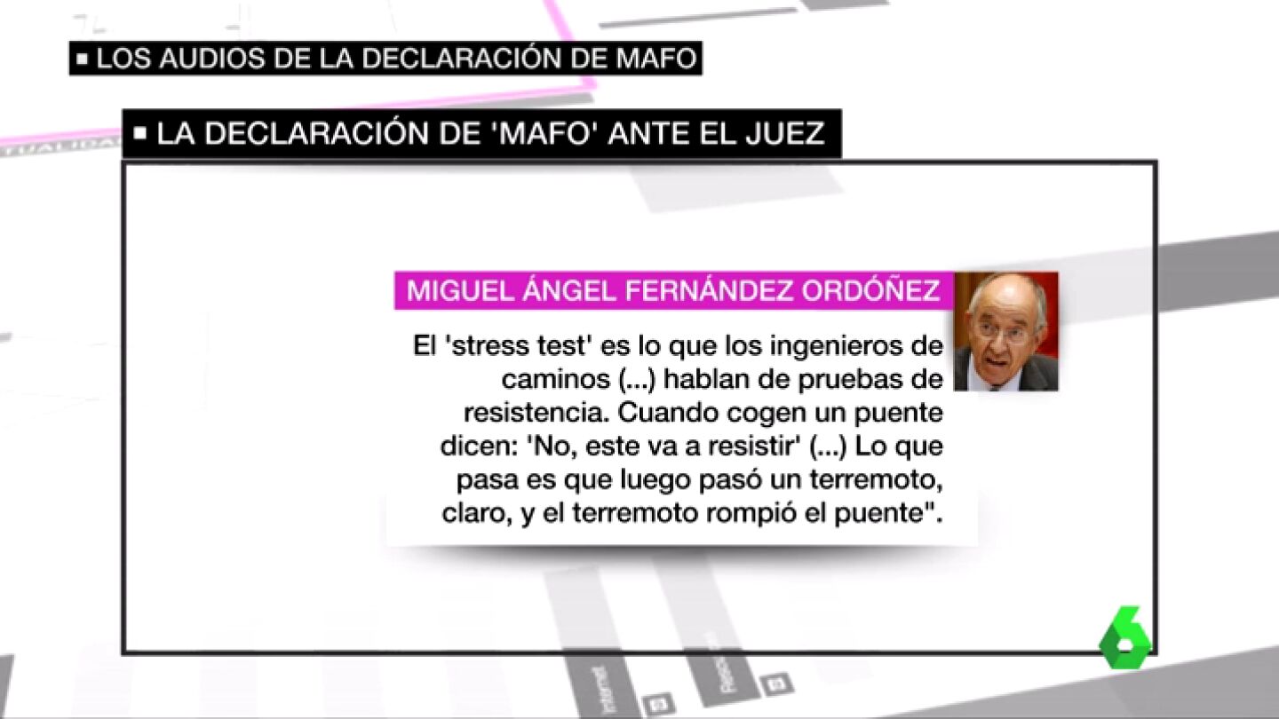 Frame 21.214535 de: Bankia quebr&oacute; por una crisis tan imposible de prever como un "terremoto", as&iacute; justific&oacute; &lsquo;MAFO&rsquo; su actuaci&oacute;n ante el juez