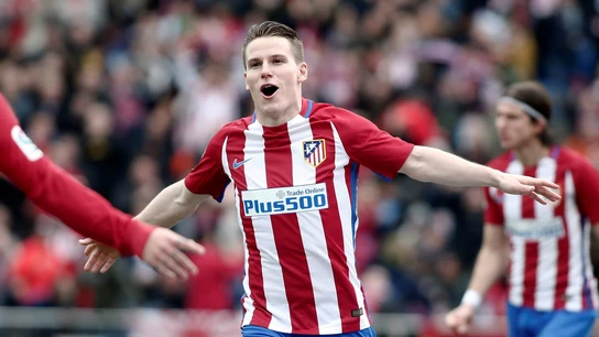 Kevin Gameiro celebrando un gol Kevin Gameiro celebrando un gol