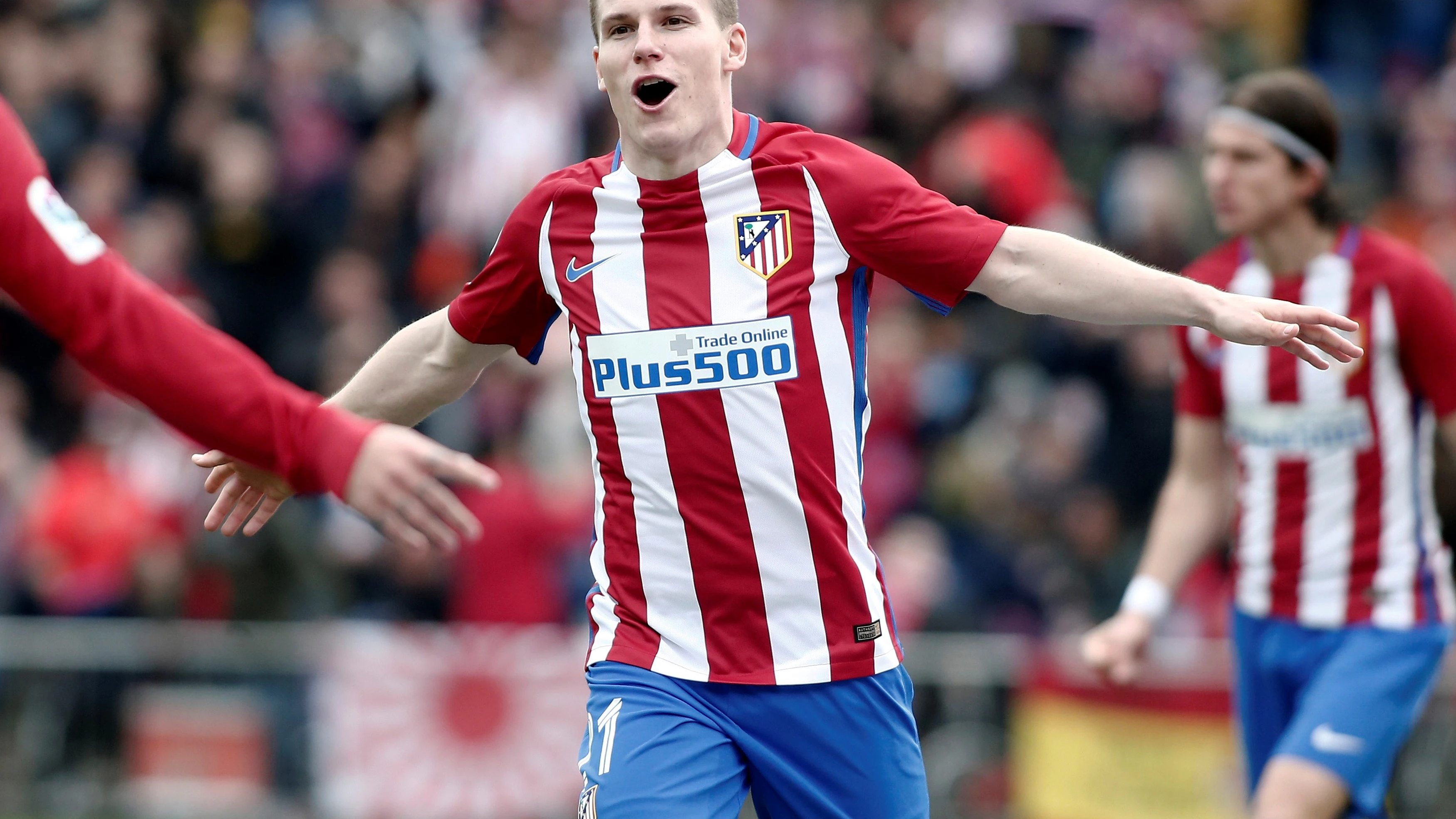 Kevin Gameiro celebrando un gol