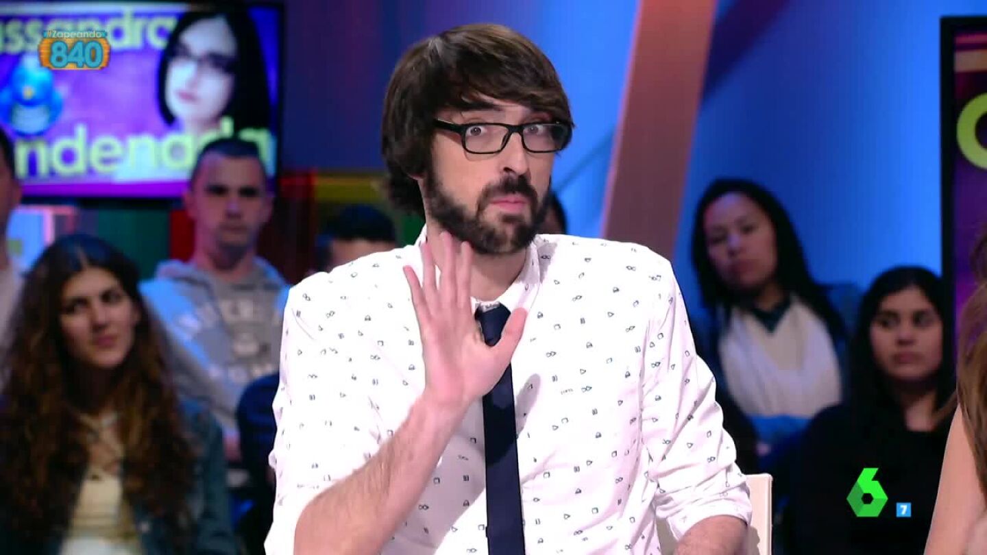Quique Peinado, en Zapeando