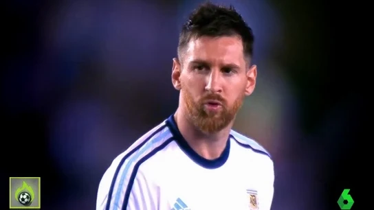 Leo Messi, en un entrenamiento con Argentina Leo Messi, en un entrenamiento con Argentina