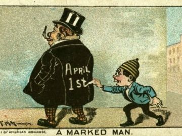 Viñeta de una broma por el April Fools' Day Viñeta de una broma por el April Fools' Day