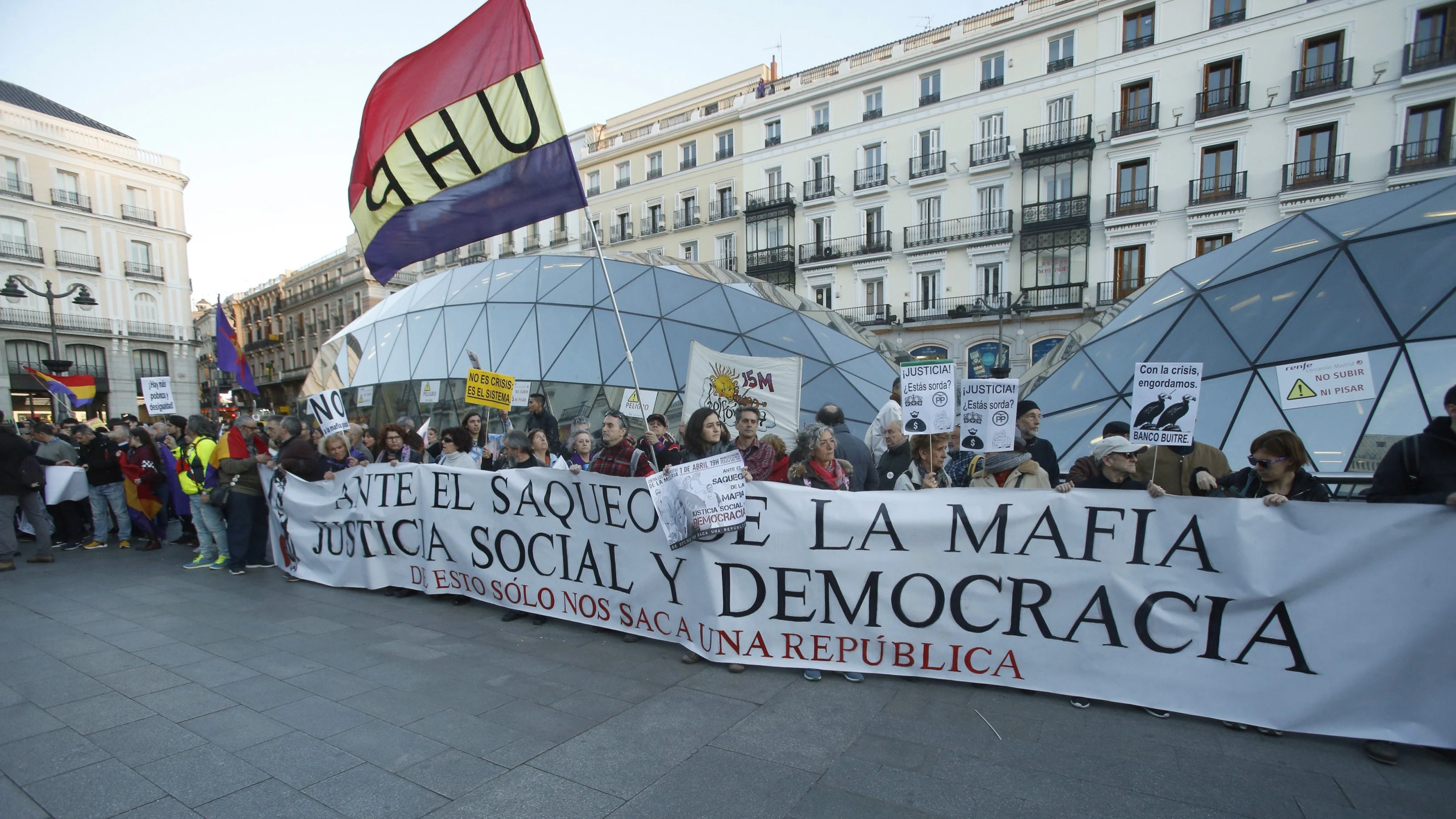 Manifestación de Rodea el Congreso