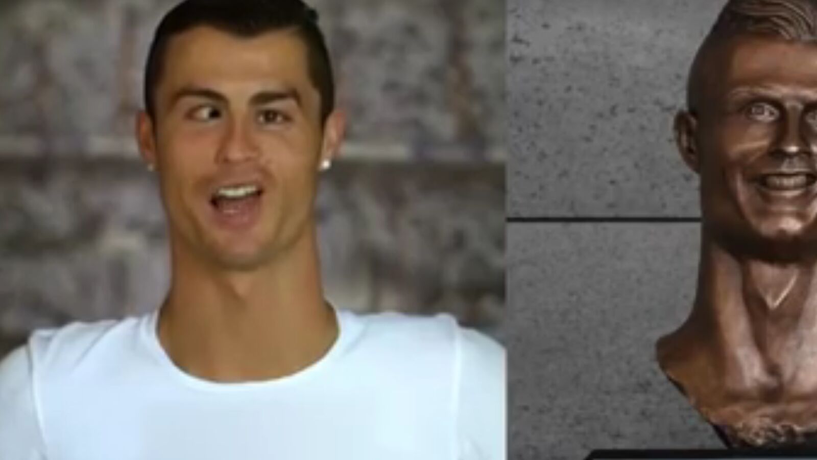 &iquest;C&oacute;mo ser&iacute;a Cristiano Ronaldo si fuese como su estatua?