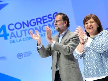 El presidente del Gobierno y del PP, Mariano Rajoy, y la presidenta del PP de la Comunitat Valenciana, Isabel Bonig El presidente del Gobierno y del PP, Mariano Rajoy, y la presidenta del PP de la Comunitat Valenciana, Isabel Bonig
