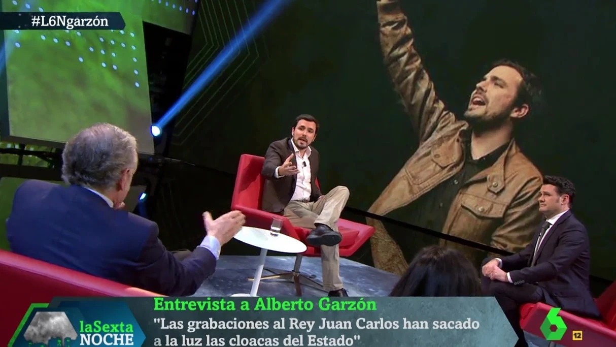 Alberto Garzón, en laSexta Noche