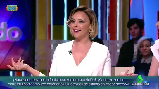 Chenoa cuenta su secreto para memorizar en Zapeando Chenoa cuenta su secreto para memorizar en Zapeando