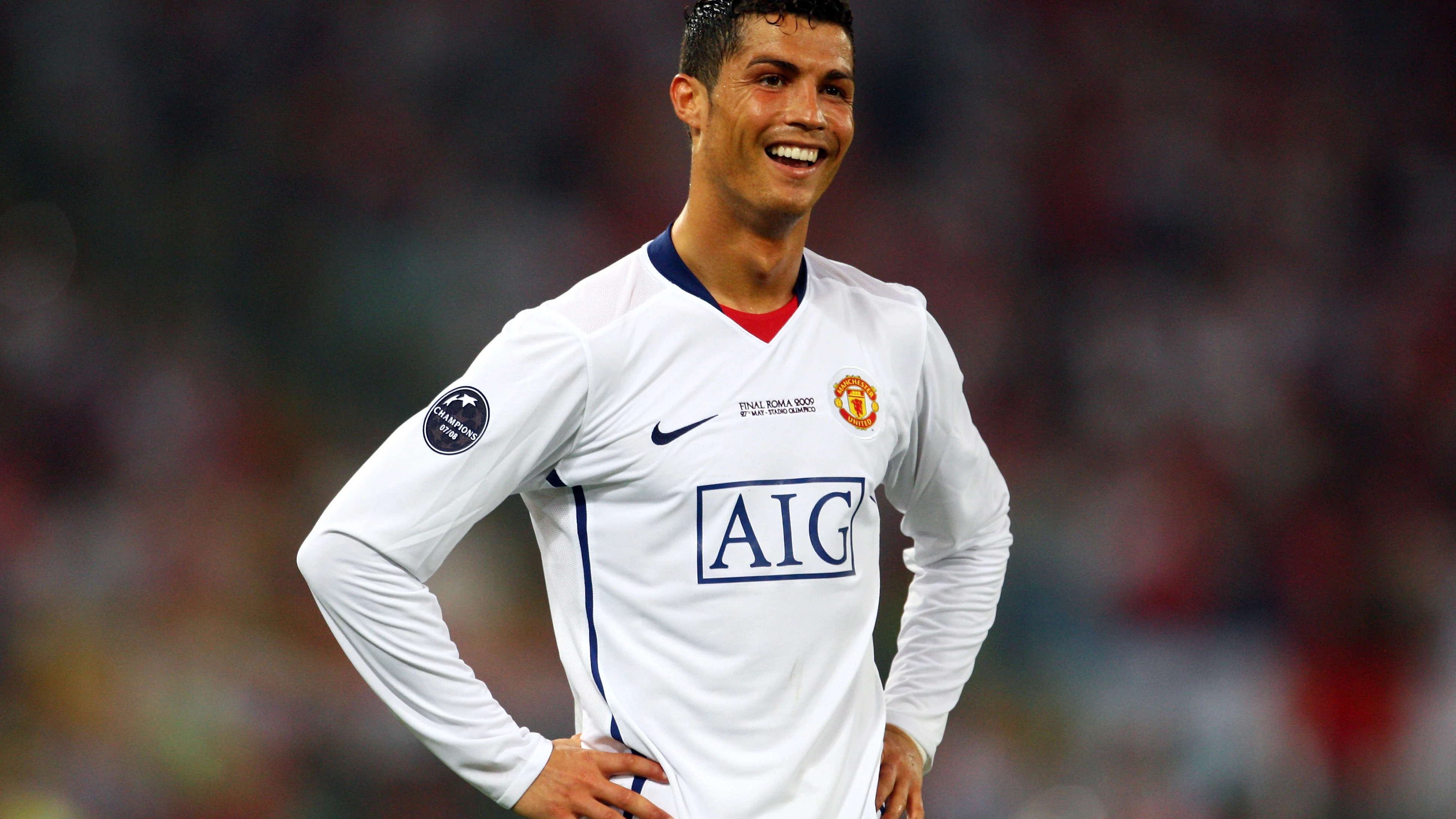 Cristiano Ronaldo, en su época en el Manchester United