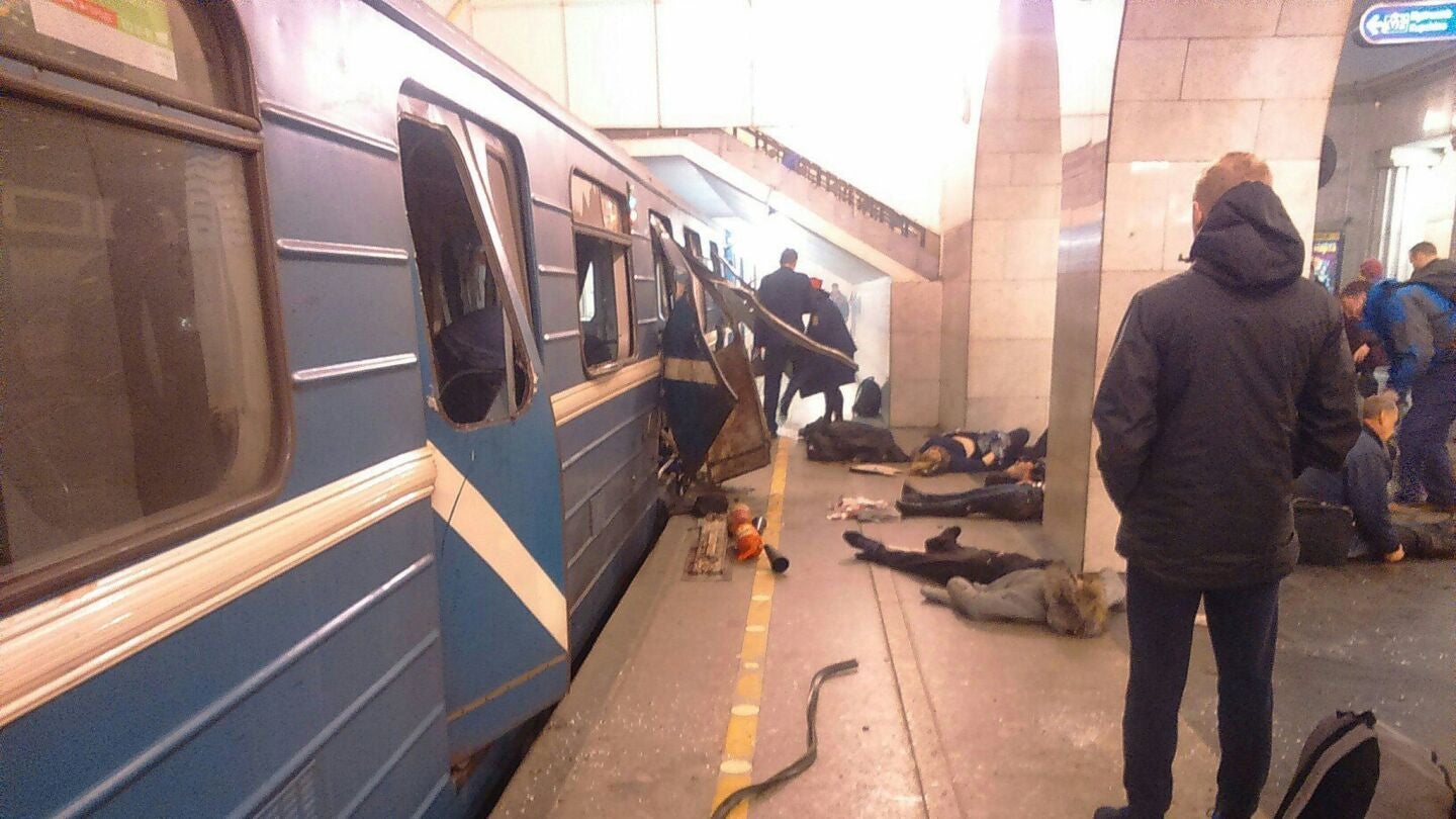 Explosi&oacute;n en el metro de San Petersburgo