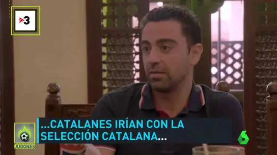 Xavi Hernández a favor del derecho a decidir Está orgulloso de su etapa en la selección española.
