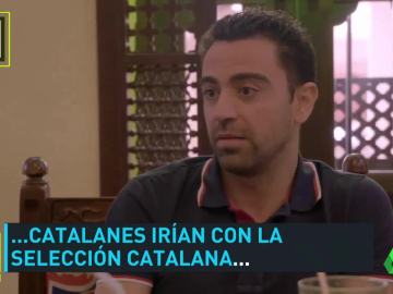 Xavi Hernández a favor del derecho a decidir Xavi Hernández a favor del derecho a decidir