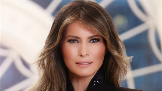 El retrato de Melania Trump El retrato de Melania Trump