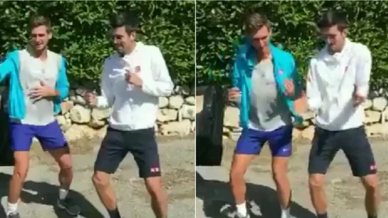 Djokovic baila el tema 'Despacito' Djokovic baila el tema 'Despacito'