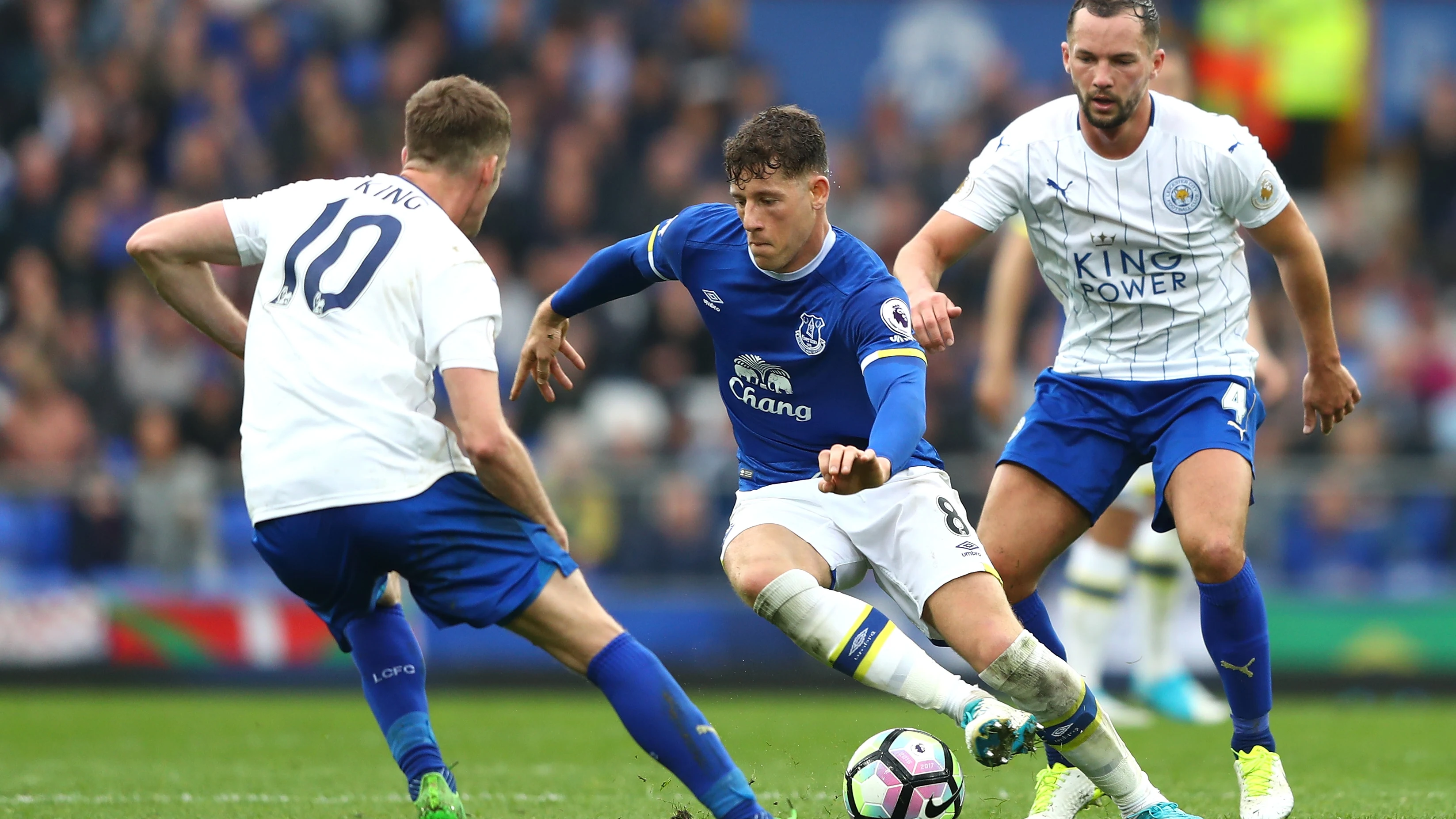 Imágenes del encuentro del Everton - Leicester Imágenes del encuentro del Everton - Leicester